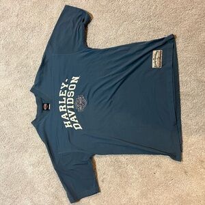 Harley-Davidson Dark Blue Short Sleeve Tee